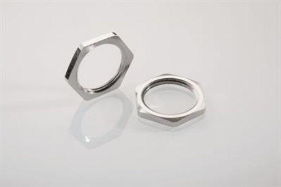 Billede af Møtrik M32x1,5 - Forniklet messing