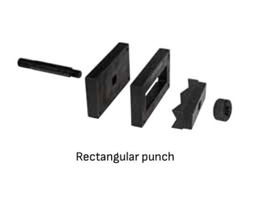 Billede af PNZ 08 - Rectangular punch for DES Q