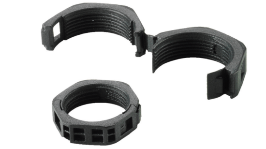 Billede af BLN-M Låsemøtrik, M25, sort