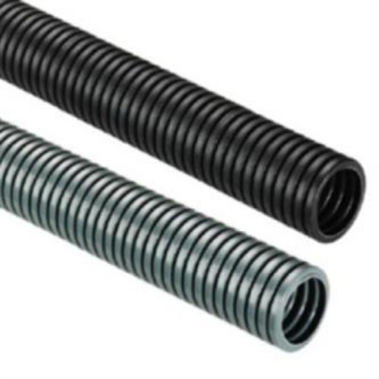 Billede af LLPA flexslange NW7 - sort - T-Profil