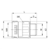 Billede af BLNO-M fitting, M16, NW12, sort